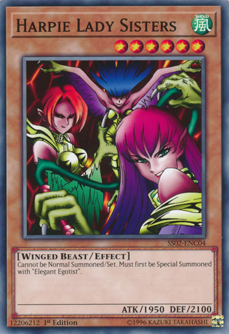 Harpie Lady Sisters [SS02-ENC04] Common - Yu-Gi-Oh! - Card Brawlers | Quebec | Canada |