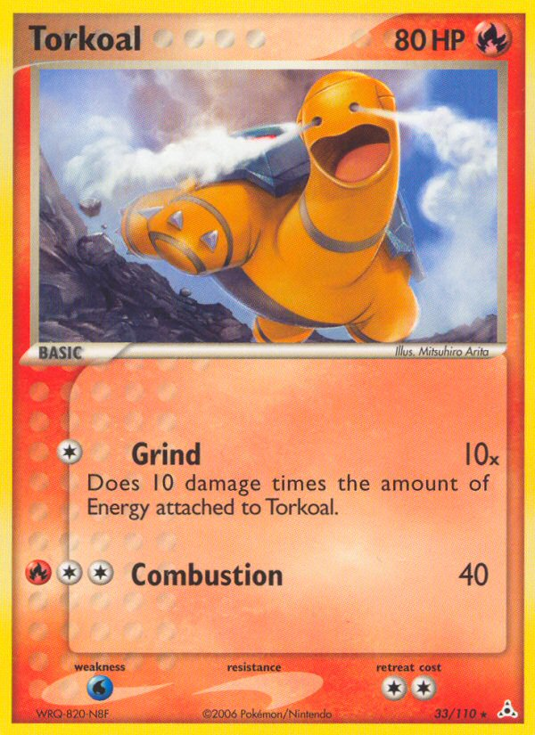 Torkoal (33/110) [EX: Holon Phantoms] - Card Brawlers | Quebec | Canada | Yu-Gi-Oh!