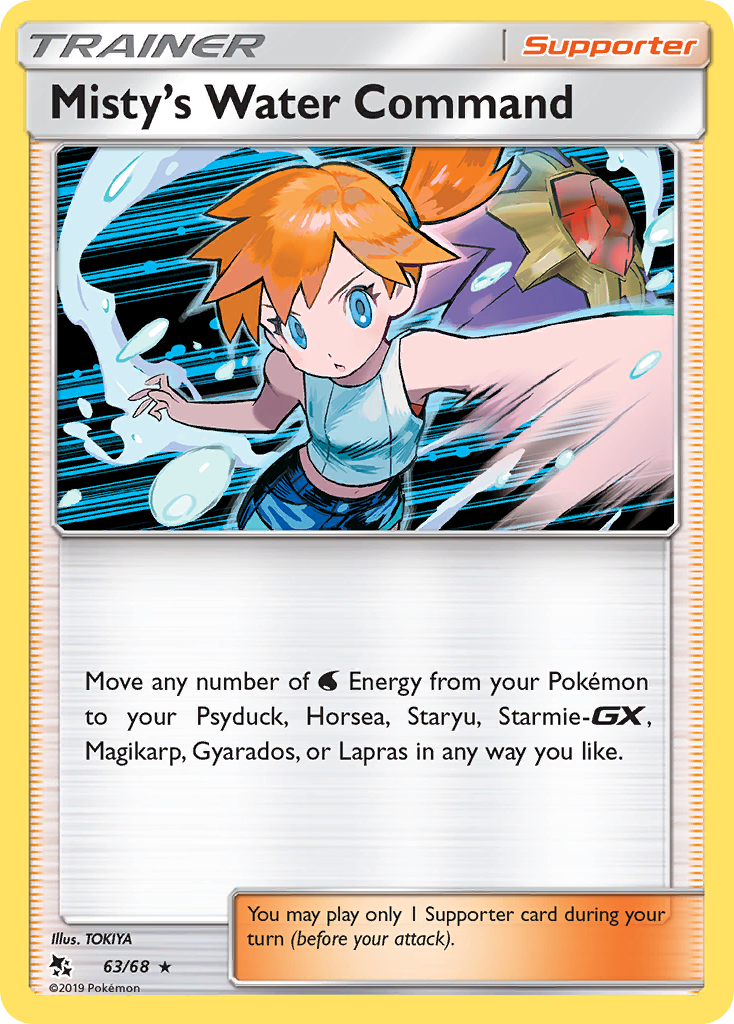 Misty's Water Command (63/68) [Sun & Moon: Hidden Fates] - Card Brawlers | Quebec | Canada | Yu-Gi-Oh!