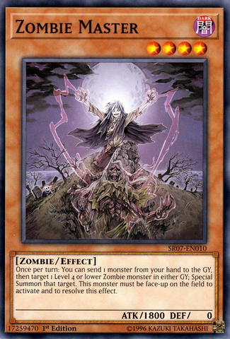 Zombie Master [SR07-EN010] Common - Card Brawlers | Quebec | Canada | Yu-Gi-Oh!