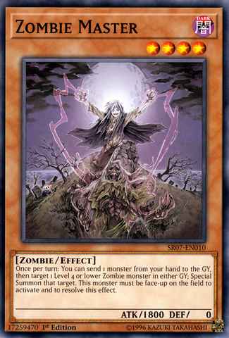 Zombie Master [SR07-EN010] Common - Yu-Gi-Oh! - Card Brawlers | Quebec | Canada |