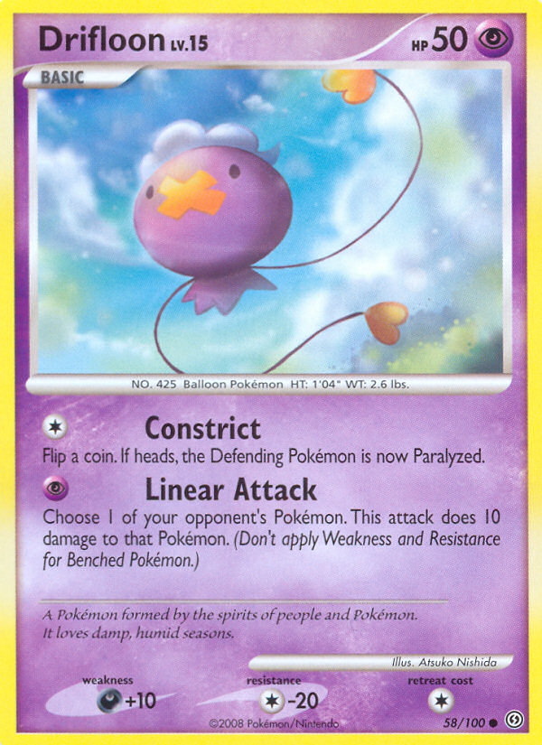 Drifloon (58/100) [Diamond & Pearl: Stormfront] - Card Brawlers | Quebec | Canada | Yu-Gi-Oh!