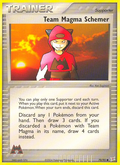 Team Magma Schemer (70/95) [EX: Team Magma vs Team Aqua] - Card Brawlers | Quebec | Canada | Yu-Gi-Oh!