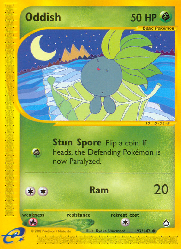 Oddish (97/147) [Aquapolis] - Card Brawlers | Quebec | Canada | Yu-Gi-Oh!