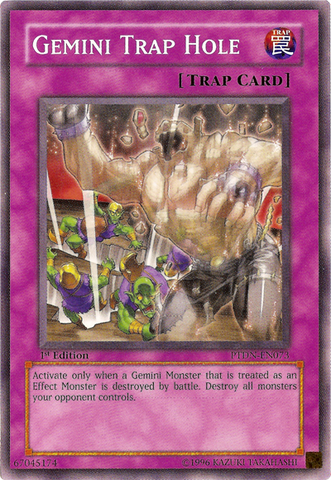 Gemini Trap Hole [PTDN-EN073] Common - Card Brawlers | Quebec | Canada | Yu-Gi-Oh!