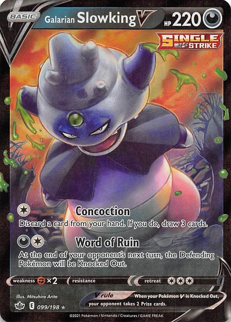 Galarian Slowking V (099/198) [Sword & Shield: Chilling Reign] - Card Brawlers | Quebec | Canada | Yu-Gi-Oh!