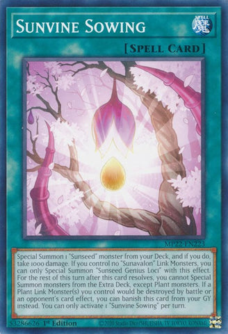 Sunvine Sowing [MP22-EN223] Common - Card Brawlers | Quebec | Canada | Yu-Gi-Oh!