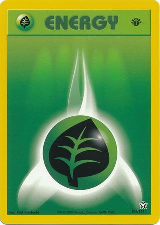 Grass Energy (108/111) [Neo Genesis Unlimited] - Card Brawlers | Quebec | Canada | Yu-Gi-Oh!