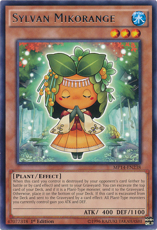 Sylvan Mikorange [MP14-EN238] Rare - Card Brawlers | Quebec | Canada | Yu-Gi-Oh!