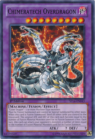 Chimeratech Overdragon [SP14-EN043] Starfoil Rare - Card Brawlers | Quebec | Canada | Yu-Gi-Oh!