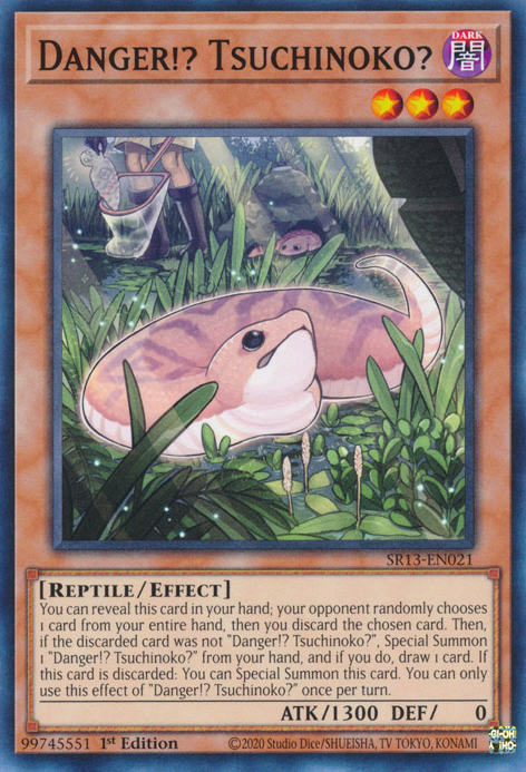 Danger!? Tsuchinoko? [SR13-EN021] Common - Card Brawlers | Quebec | Canada | Yu-Gi-Oh!