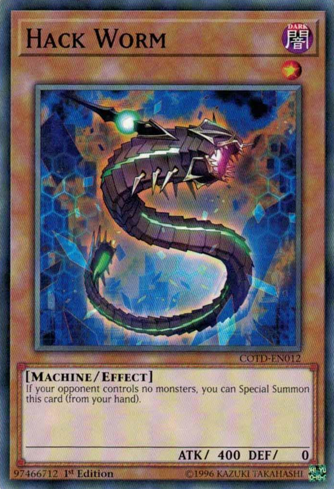 Hack Worm [COTD-EN012] Common - Yu-Gi-Oh! - Card Brawlers | Quebec | Canada |