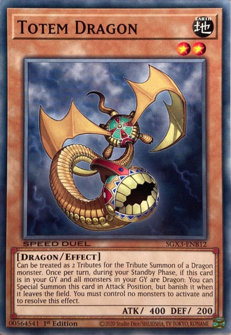 Totem Dragon [SGX3-ENB12] Common - Card Brawlers | Quebec | Canada | Yu-Gi-Oh!