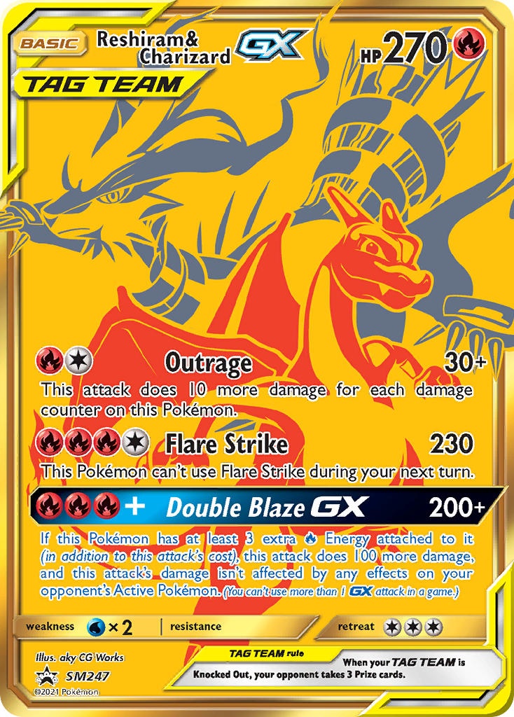 Reshiram & Charizard GX (SM247) [Sun & Moon: Black Star Promos] - Card Brawlers | Quebec | Canada | Yu-Gi-Oh!