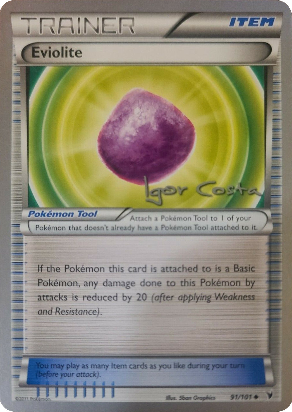 Eviolite (91/101) (Pesadelo Prism - Igor Costa) [World Championships 2012] - Card Brawlers | Quebec | Canada | Yu-Gi-Oh!