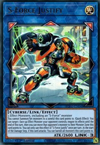 S-Force Justify [BLVO-EN048] Ultra Rare - Card Brawlers | Quebec | Canada | Yu-Gi-Oh!
