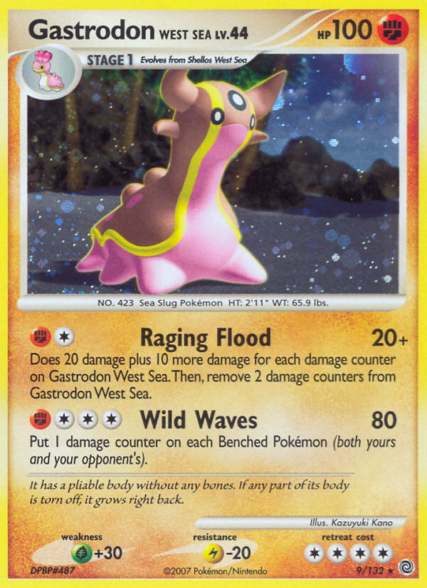 Gastrodon West Sea (9/132) [Diamond & Pearl: Secret Wonders] - Card Brawlers | Quebec | Canada | Yu-Gi-Oh!