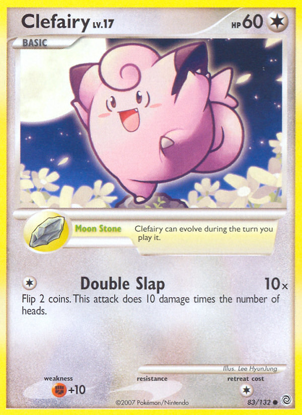 Clefairy (83/132) [Diamond & Pearl: Secret Wonders] | Card Brawlers