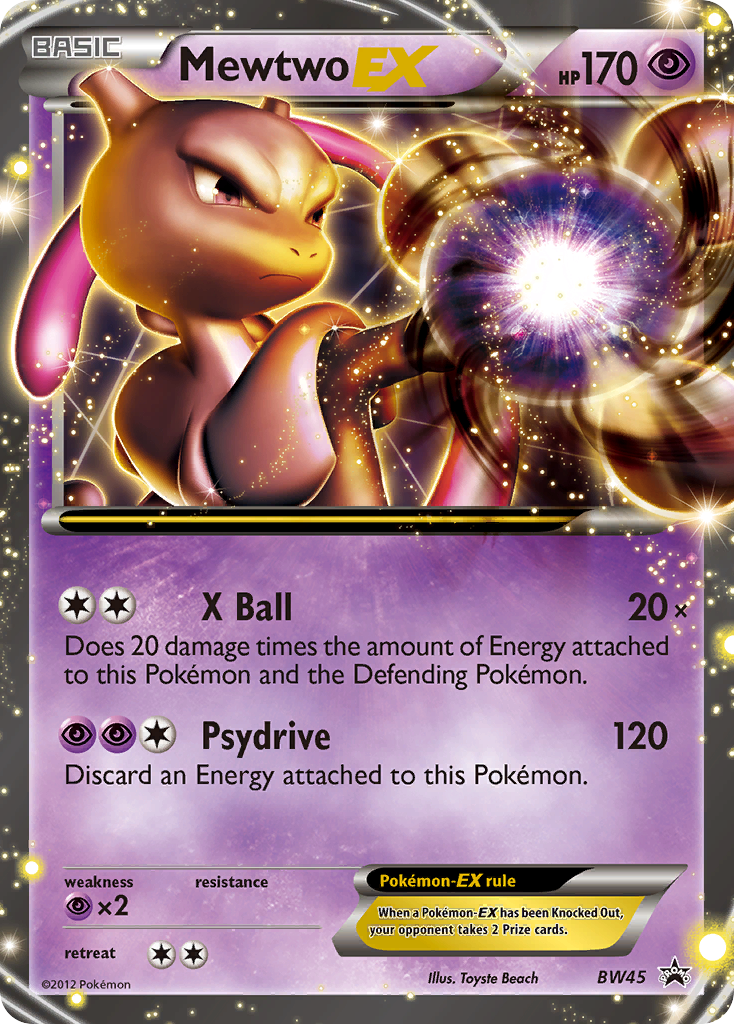 Mewtwo EX (BW45) [Black & White: Black Star Promos] - Card Brawlers | Quebec | Canada | Yu-Gi-Oh!
