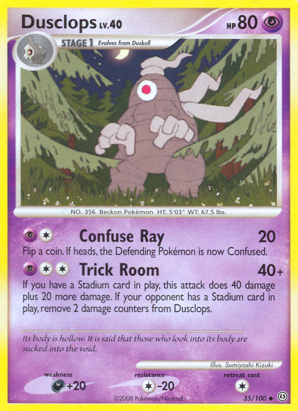 Dusclops (35/100) [Diamond & Pearl: Stormfront] - Card Brawlers | Quebec | Canada | Yu-Gi-Oh!