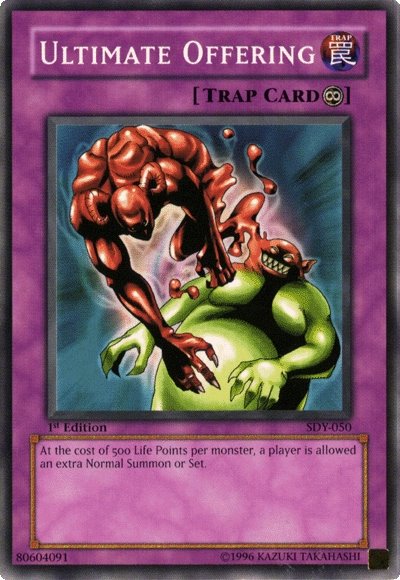 Ultimate Offering [SDY-050] Common - Card Brawlers | Quebec | Canada | Yu-Gi-Oh!