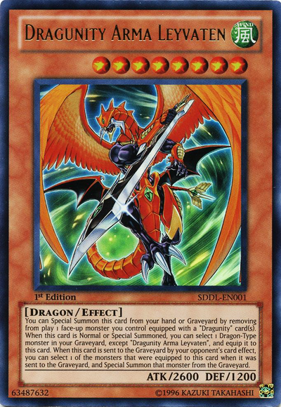 Dragunity Arma Leyvaten [SDDL-EN001] Ultra Rare - Yu-Gi-Oh! - Card Brawlers | Quebec | Canada |