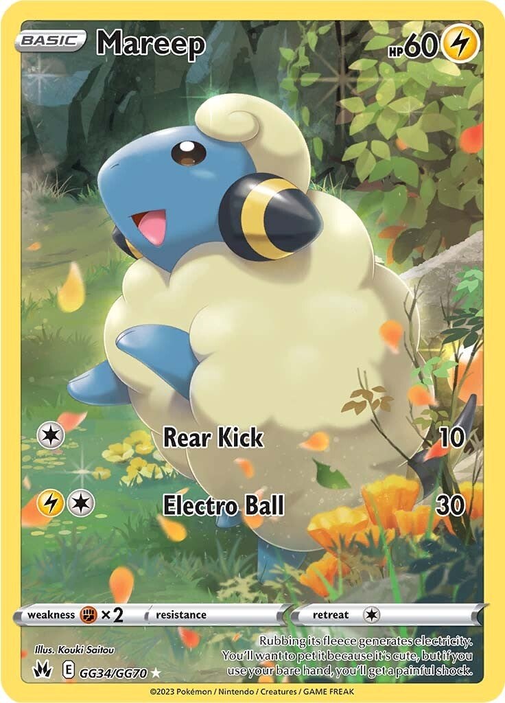 Mareep (GG34/GG70) [Sword & Shield: Crown Zenith] - Card Brawlers | Quebec | Canada | Yu-Gi-Oh!
