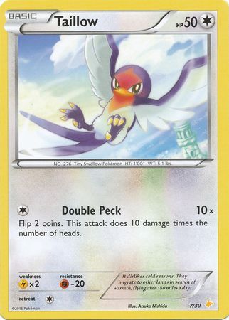 Taillow (7/30) [XY: Trainer Kit 3 - Pikachu Libre] - Card Brawlers | Quebec | Canada | Yu-Gi-Oh!