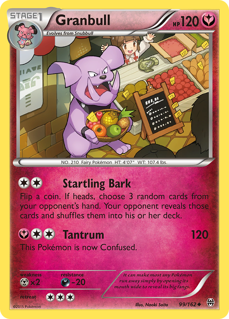 Granbull (99/162) [XY: BREAKthrough] - Card Brawlers | Quebec | Canada | Yu-Gi-Oh!