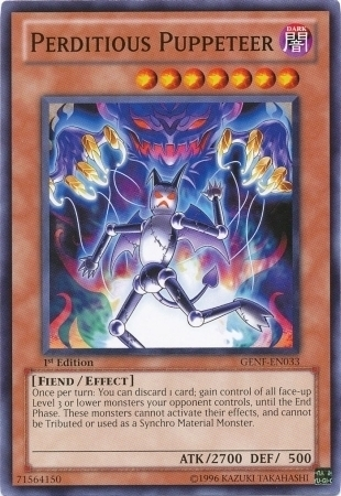 Perditious Puppeteer [GENF-EN033] Common - Card Brawlers | Quebec | Canada | Yu-Gi-Oh!