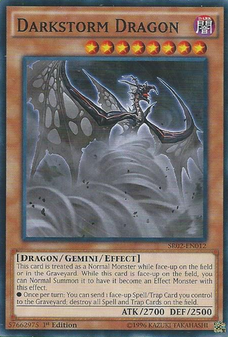 Darkstorm Dragon [SR02-EN012] Common - Card Brawlers | Quebec | Canada | Yu-Gi-Oh!