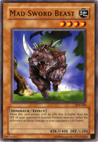 Mad Sword Beast [TP4-020] Common - Card Brawlers | Quebec | Canada | Yu-Gi-Oh!