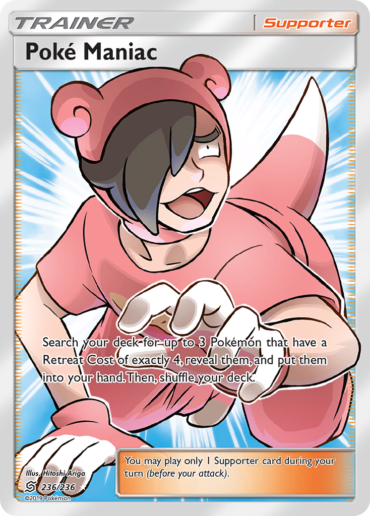 Poke Maniac (236/236) [Sun & Moon: Unified Minds] - Card Brawlers | Quebec | Canada | Yu-Gi-Oh!