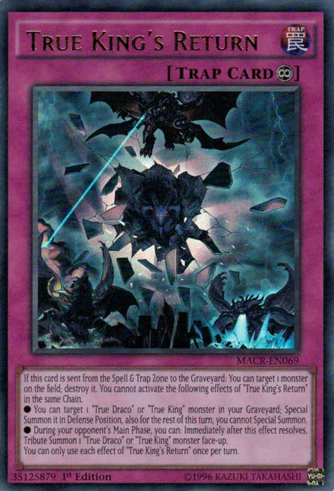 True King's Return [MACR-EN069] Ultra Rare - Yu-Gi-Oh! - Card Brawlers | Quebec | Canada |