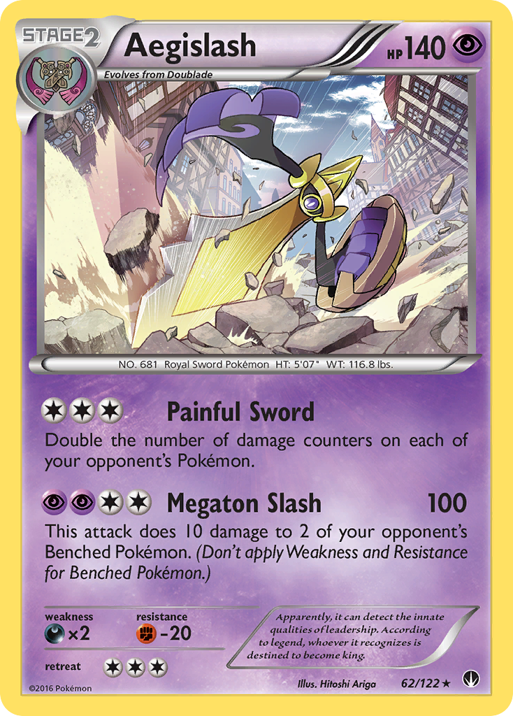 Aegislash (62/122) [XY: BREAKpoint] - Card Brawlers | Quebec | Canada | Yu-Gi-Oh!