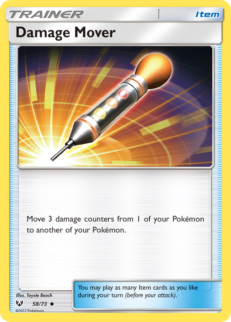 Damage Mover (58/73) [Sun & Moon: Shining Legends] - Card Brawlers | Quebec | Canada | Yu-Gi-Oh!