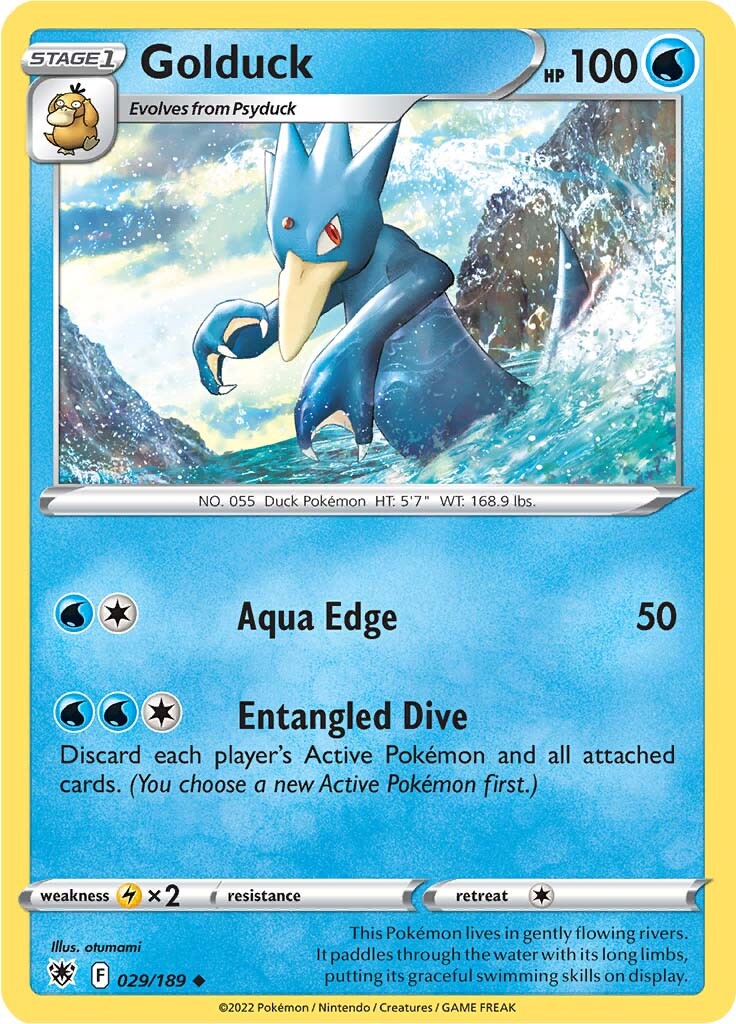 Golduck (029/189) [Sword & Shield: Astral Radiance] - Card Brawlers | Quebec | Canada | Yu-Gi-Oh!