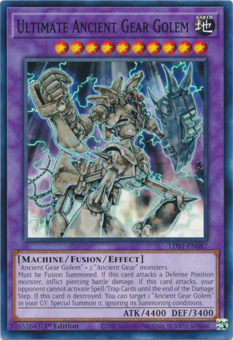 Ultimate Ancient Gear Golem [LDS1-EN087] Common - Card Brawlers | Quebec | Canada | Yu-Gi-Oh!