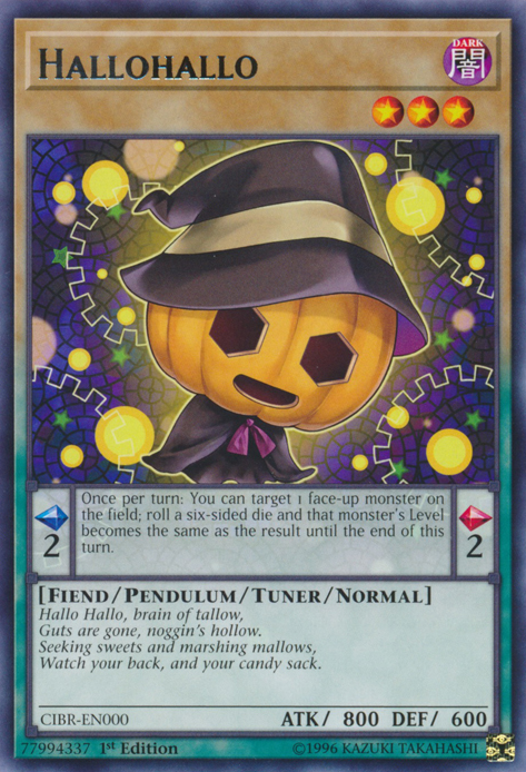 Hallohallo [CIBR-EN000] Rare - Yu-Gi-Oh! - Card Brawlers | Quebec | Canada |