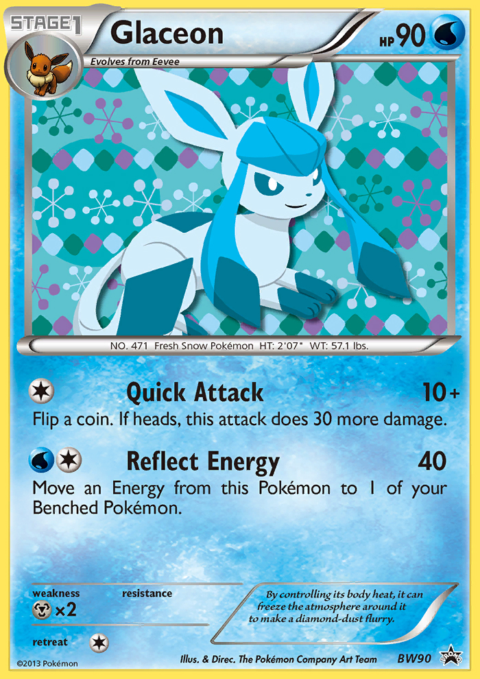 Glaceon (BW90) [Black & White: Black Star Promos] - Card Brawlers | Quebec | Canada | Yu-Gi-Oh!