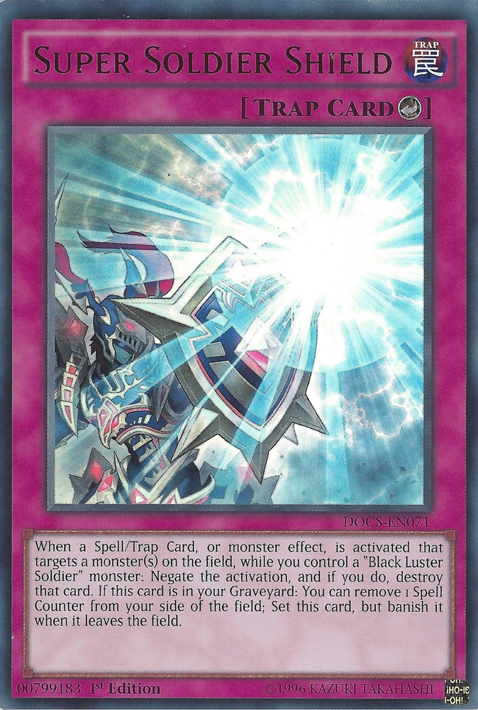 Super Soldier Shield [DOCS-EN071] Ultra Rare - Yu-Gi-Oh! - Card Brawlers | Quebec | Canada |