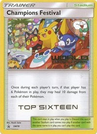 Champions Festival (SM78) (2017 Top Sixteen) [Sun & Moon: Black Star Promos] - Card Brawlers | Quebec | Canada | Yu-Gi-Oh!