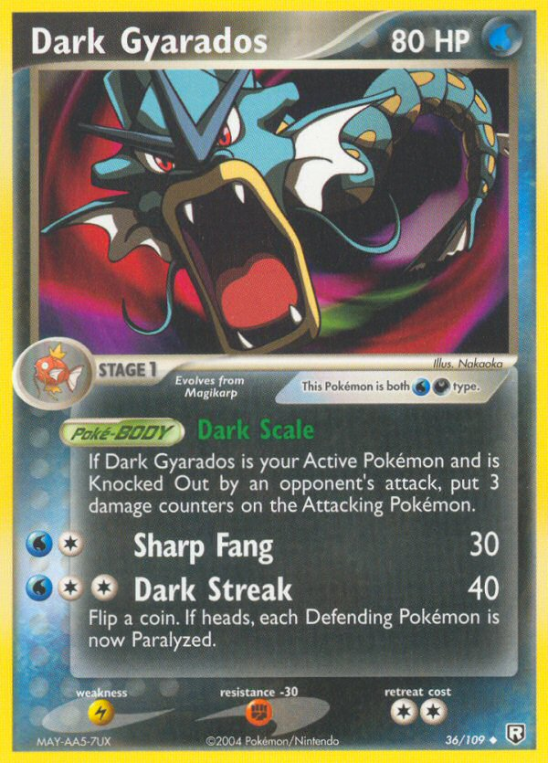 Dark Gyarados (36/109) [EX: Team Rocket Returns] - Card Brawlers | Quebec | Canada | Yu-Gi-Oh!