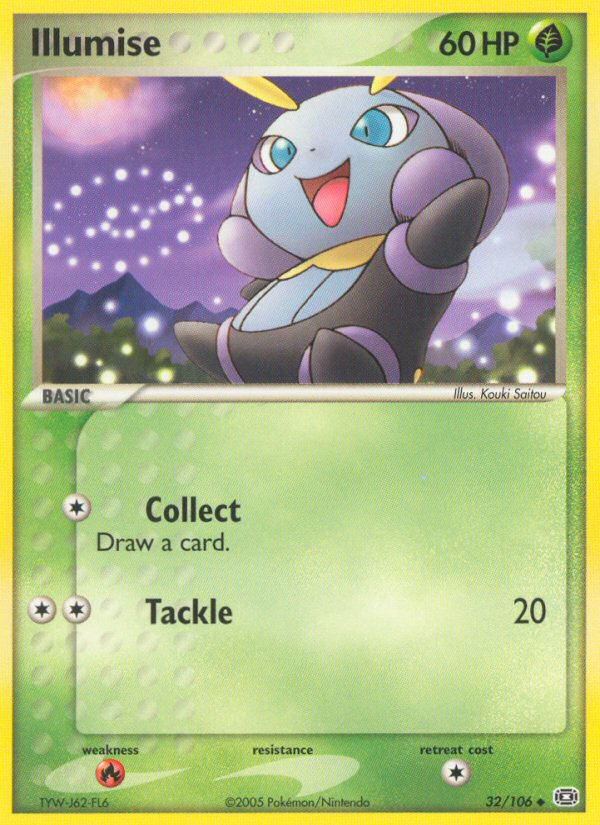 Illumise (32/106) [EX: Emerald] - Card Brawlers | Quebec | Canada | Yu-Gi-Oh!