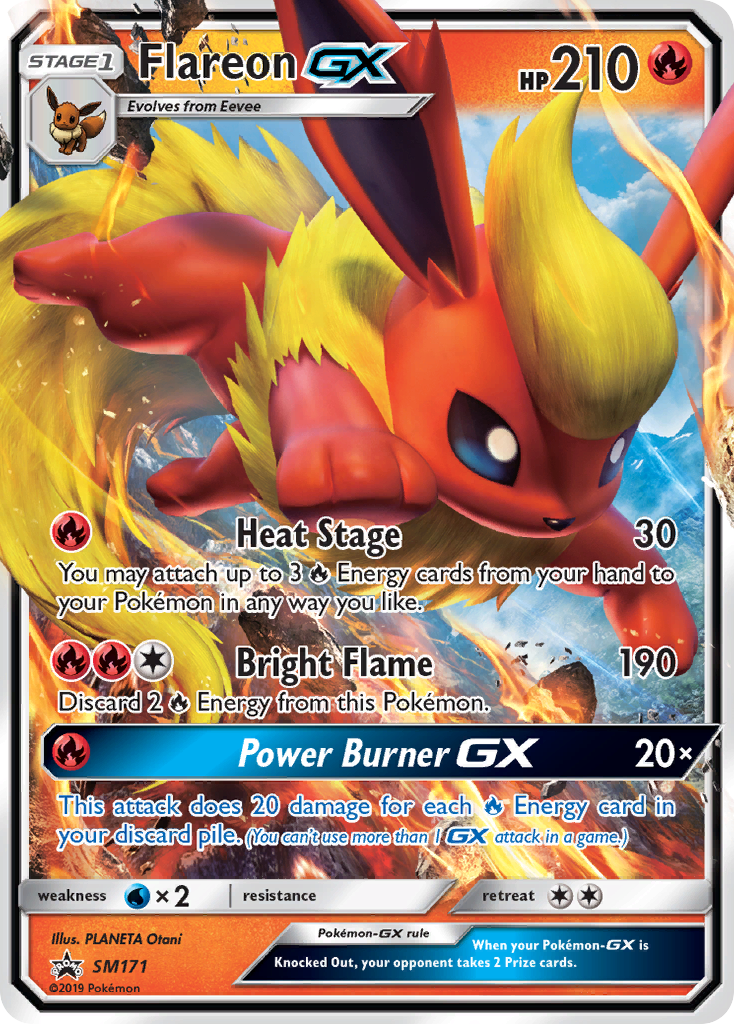 Flareon GX (SM171) [Sun & Moon: Black Star Promos] - Card Brawlers | Quebec | Canada | Yu-Gi-Oh!