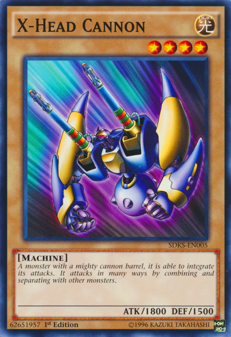 X-Head Cannon [SDKS-EN005] Common - Yu-Gi-Oh! - Card Brawlers | Quebec | Canada |