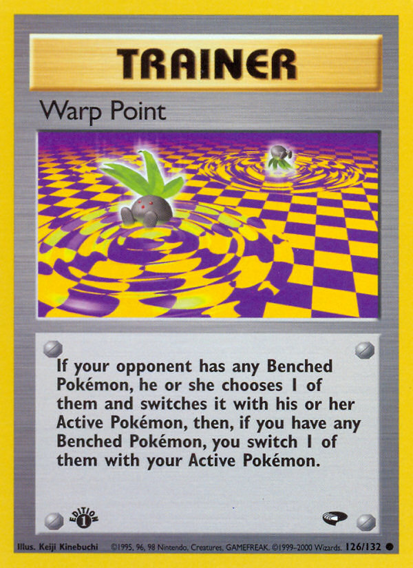 Warp Point (126/132) [Gym Challenge 1st Edition] - Card Brawlers | Quebec | Canada | Yu-Gi-Oh!