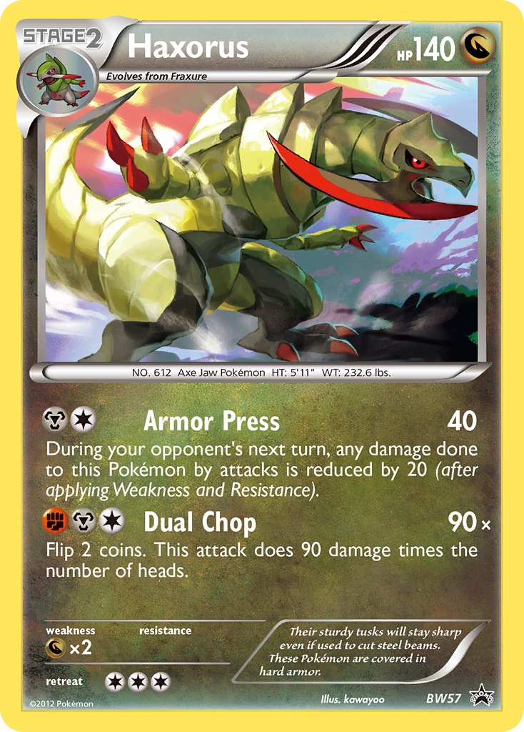 Haxorus (BW57) [Black & White: Black Star Promos] - Card Brawlers | Quebec | Canada | Yu-Gi-Oh!