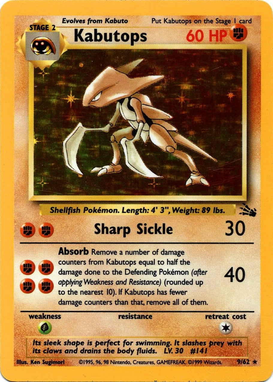 Kabutops (9/62) [Fossil Unlimited] - Card Brawlers | Quebec | Canada | Yu-Gi-Oh!