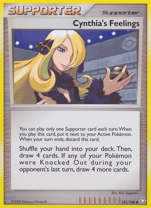 Cynthia's Feelings (131/146) [Diamond & Pearl: Legends Awakened] - Card Brawlers | Quebec | Canada | Yu-Gi-Oh!